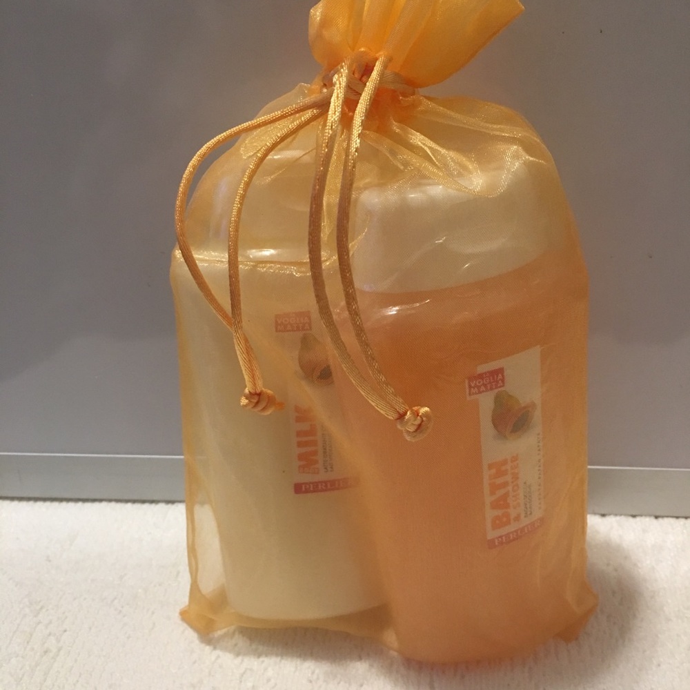 PERLIER PAPAYA SHOWER CREAM SET